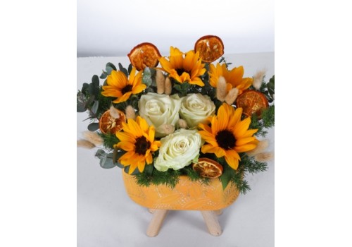 Güneş Işığı Çiçek Aranjmanı