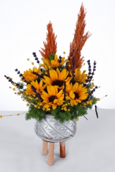 Güneşin Işıltısı Ayaklı Aranjman