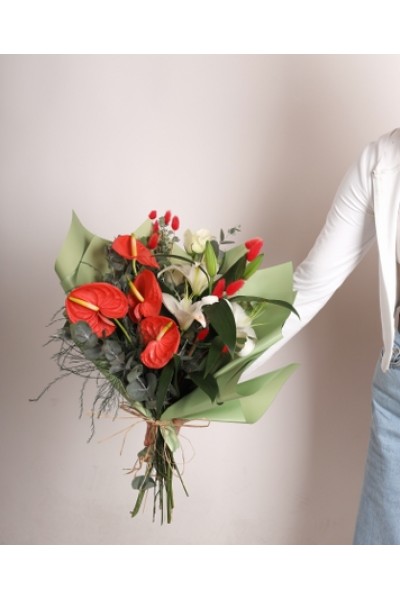 Zarif Dokunuş Çiçek Buketi Zarif Dokunuş Çiçek Buketi